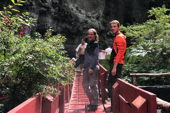 Trekking Mirador el volcano + Geometric hot springs - From Native Forest to Araucarias, Then Out to the Volcano Skirt