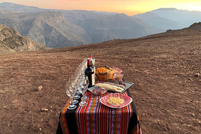 Valle nevado Sunset - Picnic and Snacks: The Simple Value Play